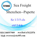 Porto di Shenzhen LCL consolidamento di Papette
